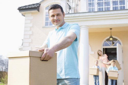 Secure storage facility for removals in Kew