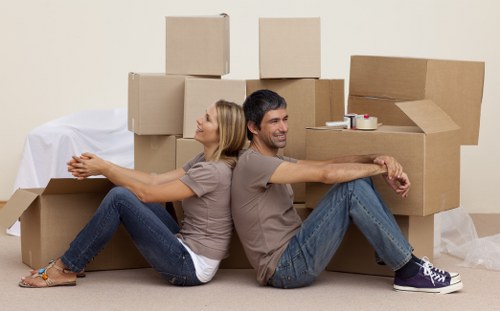 Kew resident using short-term storage during a house move