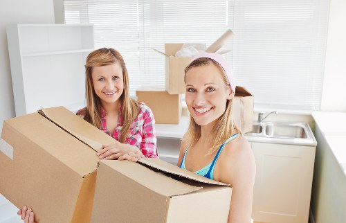 Storage unit loading process for customers in Kew